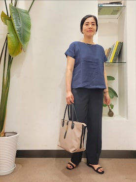 浪口 絵美さん(レディース・164cm)の夏コーディネート
