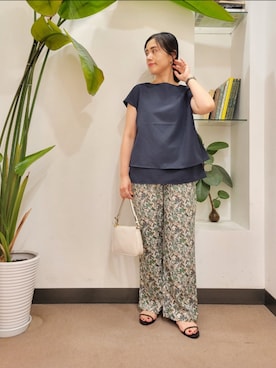 浪口　絵美さん（レディース・164cm）の夏コーディネート