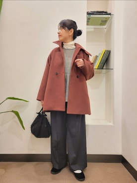 浪口 絵美さん(レディース・164cm)の冬コーディネート