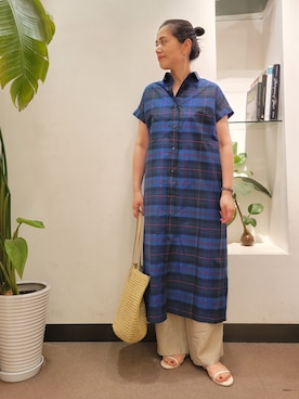 浪口 絵美さん(レディース・164cm)の夏コーディネート