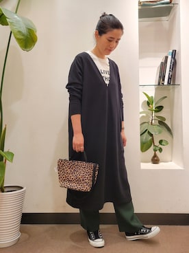 浪口　絵美さん（レディース・164cm）の秋コーディネート