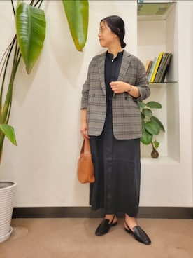 浪口 絵美さん(レディース・164cm)の秋コーディネート