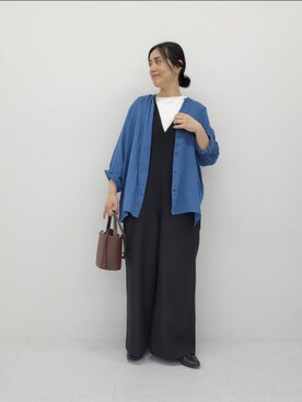 浪口　絵美さん（レディース・164cm）の秋コーディネート