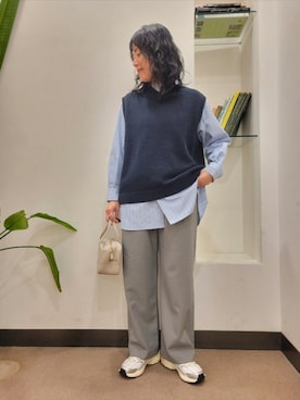 浪口　絵美さん（レディース・164cm）の冬コーディネート