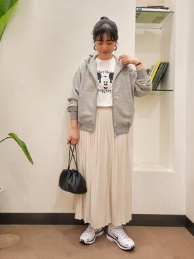 「ミッキー」｜浪口　絵美さん（レディース・164cm）の春コーディネート