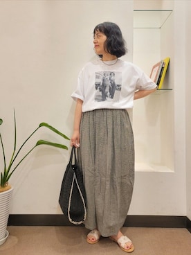 浪口 絵美さん(レディース・164cm)の夏コーディネート