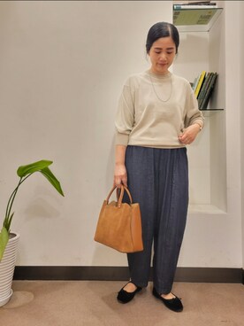 浪口　絵美さん（レディース・164cm）の秋コーディネート