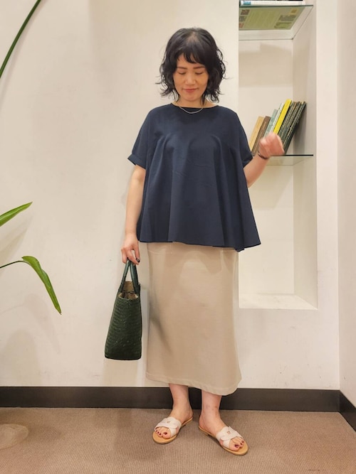 カラーシーグラストートバッグ