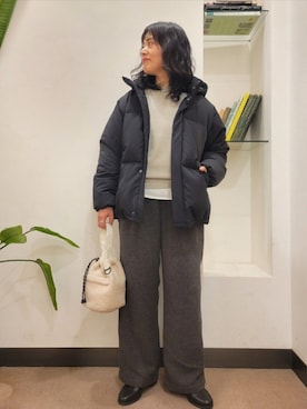 浪口　絵美さん（レディース・164cm）の冬コーディネート