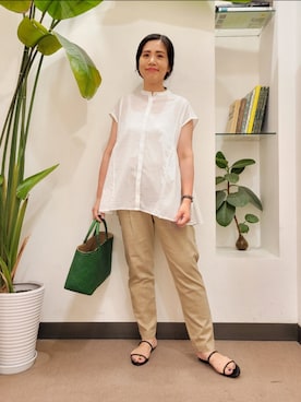 浪口　絵美さん（レディース・164cm）の夏コーディネート