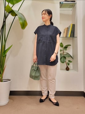 浪口　絵美さん（レディース・164cm）の夏コーディネート