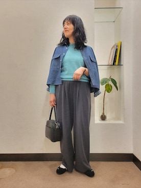 浪口　絵美さん（レディース・164cm）の春コーディネート