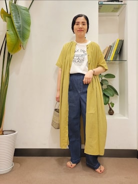 浪口　絵美さん（レディース・164cm）の夏コーディネート