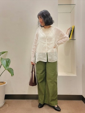 浪口 絵美さん(レディース・164cm)の夏コーディネート