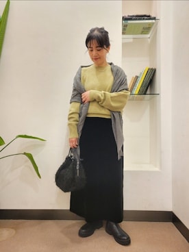 浪口 絵美さん(レディース・164cm)の冬コーディネート