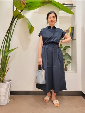 浪口　絵美さん（レディース・164cm）の夏コーディネート