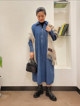 浪口 絵美さん(レディース・164cm)の秋コーディネート