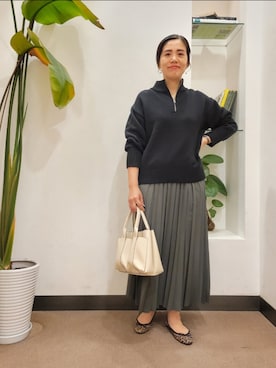 「URBAN RESEARCH DOORS」｜浪口　絵美さん（レディース・164cm）の秋コーディネート