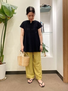 浪口　絵美さん（レディース・164cm）の夏コーディネート