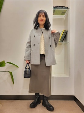 浪口　絵美さん（レディース・164cm）の冬コーディネート