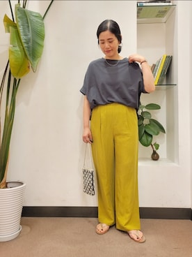 浪口 絵美さん(レディース・164cm)の夏コーディネート