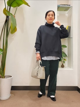 浪口 絵美さん(レディース・164cm)の冬コーディネート