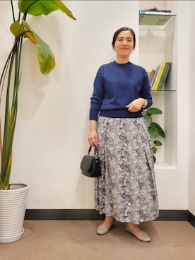 「URBAN RESEARCH DOORS」｜浪口　絵美さん（レディース・164cm）の秋コーディネート