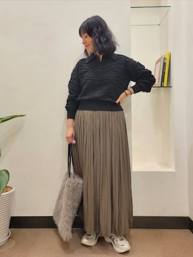 「URBAN RESEARCH DOORS」｜浪口　絵美さん（レディース・164cm）の秋コーディネート