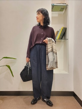 「アーバンリサーチドアーズ」｜浪口　絵美さん（レディース・164cm）の秋コーディネート