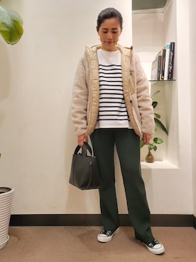 浪口　絵美さん（レディース・164cm）の秋コーディネート