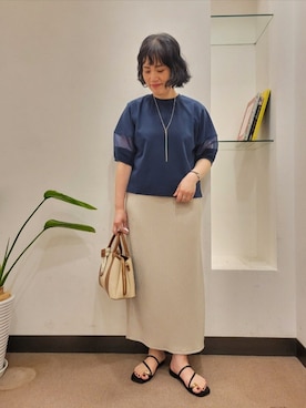 浪口 絵美さん(レディース・164cm)の春コーディネート