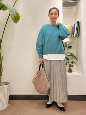 浪口　絵美さん（レディース・164cm）の冬コーディネート