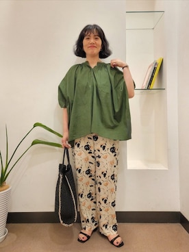 浪口 絵美さん(レディース・164cm)の夏コーディネート