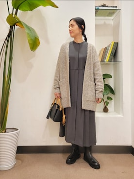 浪口　絵美さん（レディース・164cm）の秋コーディネート