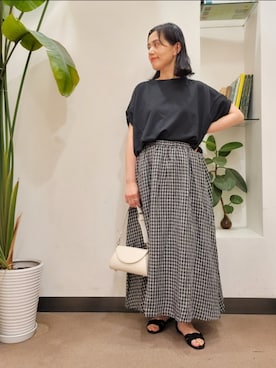 浪口　絵美さん（レディース・164cm）の春コーディネート