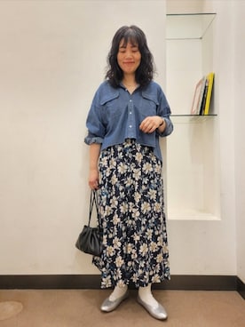 浪口 絵美さん(レディース・164cm)の冬コーディネート