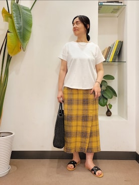 浪口 絵美さん(レディース・164cm)の夏コーディネート