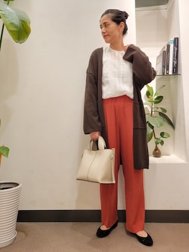 浪口　絵美さん（レディース・164cm）の秋コーディネート