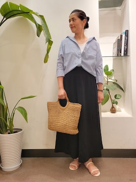 浪口 絵美さん(レディース・164cm)の夏コーディネート