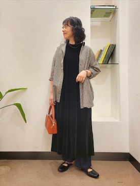 「URBAN RESEARCH DOORS（アーバンリサーチドアーズ）のアイテム」を使った、浪口　絵美さん（レディース・164cm）の夏コーディネート