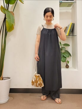 浪口　絵美さん（レディース・164cm）の夏コーディネート