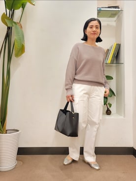 浪口 絵美さん(レディース・164cm)の春コーディネート