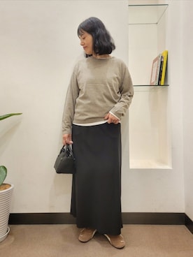 浪口 絵美さん(レディース・164cm)の秋コーディネート
