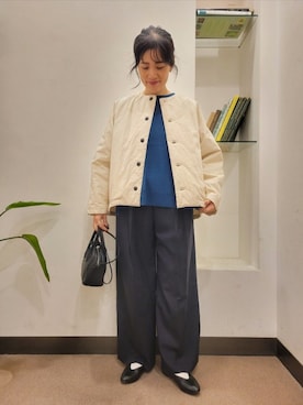 「URBAN RESEARCH DOORS WOMENS」｜浪口　絵美さん（レディース・164cm）の秋コーディネート