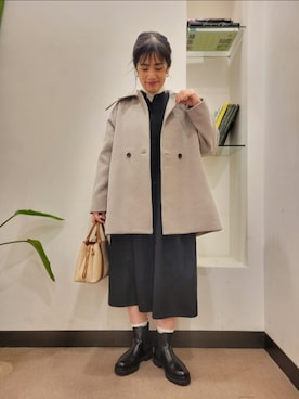 浪口　絵美さん（レディース・164cm）の冬コーディネート