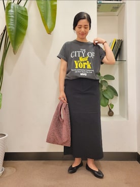 浪口　絵美さん（レディース・164cm）の夏コーディネート