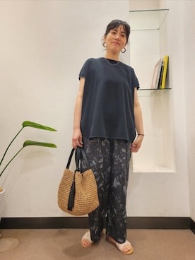 浪口 絵美さん(レディース・164cm)の春コーディネート