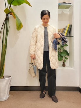 「URBAN RESEARCH DOORS」｜浪口　絵美さん（レディース・164cm）の秋コーディネート