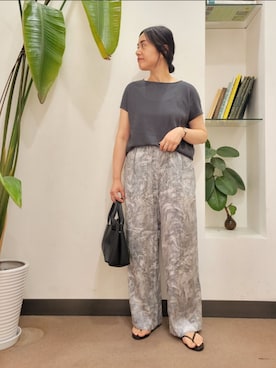 浪口　絵美さん（レディース・164cm）の夏コーディネート