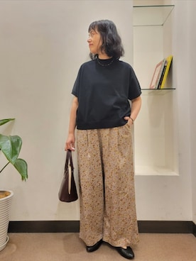 浪口　絵美さん（レディース・164cm）の秋コーディネート